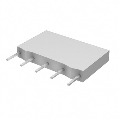 RES ARRAY 1.2K OHM 5 RES 6-SIP - MSP06C011K20GEJ